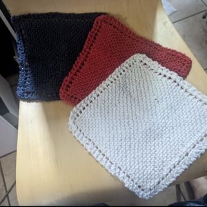 Handmade dish clothes!